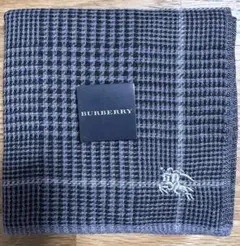 【未使用】BURBERRY バーバリー チェック柄 メンズ ハンカチ