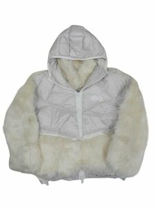 ナイキ×サカイ WMNS SACAI NRG RH PARKA サイズL レディース ジャケット ホワイト系 NIKE × sacai 中古品[C142U153]