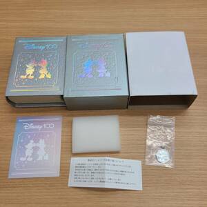 【YYD4072OM】1円～ 保管品 限定1100枚 Disney ディズニー 100周年記念 枠付き 純プラチナ 1/10oz トップ ミッキー＆ミニー Pt1000 箱