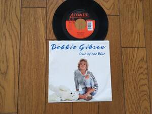 ★EP デビー・ギブソン／アウト・オブ・ザ・ブルー DEBBIE GIBSON　※7inch シングル 7インチ 昭和レトロ