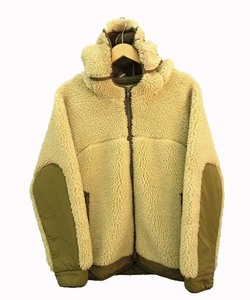 コンフィアウトドアガーメント COMFY OUTDOOR GARMENT ラビット フーディー RABBIT HOODY フリース ボア ジャケット ベージュ S