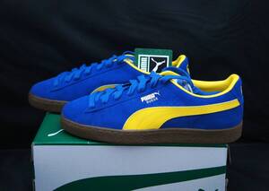 SALE！【新品】US10 28cm PUMA プーマ SUEDE TERRACE スエード テラス COBALT GLAZE/PELE YELLOW 国内正規品