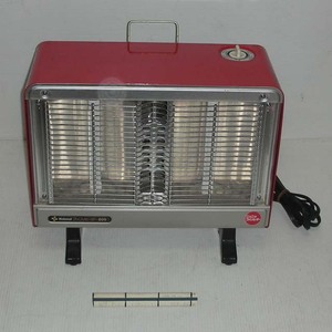 動作品：National FE-800A ファンヒーター 電気ストーブ 400W/800W 転倒スイッチ付き