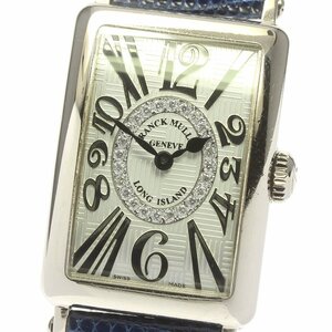 ★箱・保証書付【FRANCK MULLER】フランクミュラー ロングアイランド アンサンブル K18WG 902QZRELV-RCD1R クォーツ レディース