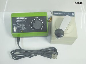 B6848S TOMIX コントローラー DU-2/パワーユニット 5001 2点まとめて