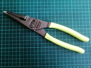 スナップオン LN47ACF イエロー ロングノーズプライヤー 3ポジション　Snap-on 