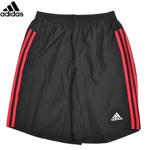 【新品】アディダス レスポンス ショーツ【47：黒／赤】O adidas Response Basic Running Shorts マラソン ジョギング ランパン