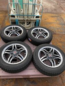 2018年155/65R14 STEINER AME KYOHO スタッドレス タイヤホイールセット1