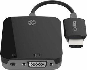 ☆未使用☆Kanex HDMI To VGAアダプター オーディオ対応 K172-1022-BK7I