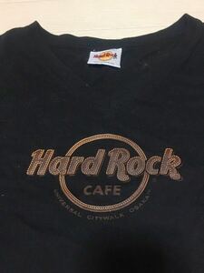 Hard Rock Cafe ハードロックカフェ　Tシャツ　ユニバーサルシティ　半袖Tシャツ Ｖネック