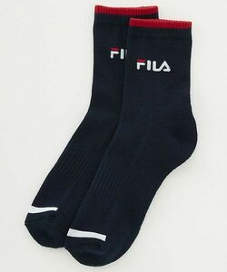 新品 FILA ゴルフ 靴下 25-27cm 紺 ネイビー ソックス フィラ 即決