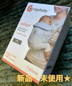 【新品未使用】エルゴベビー EBC ADAPT SoftFlex ホリデーブルー