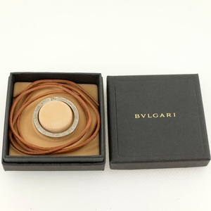 BVLGARI ブルガリ キーリング SV925 シルバー ロゴ レディース メンズ