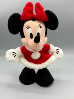 レトロ ディズニー ミニー クリスマス ぬいぐるみ