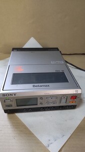 S1016 SONY ポータブルビデオカセットレコーダー SL-B5 Betamax 昭和レトロ /ソニー/ベータマックス 動作未確認 現状品 JUNK