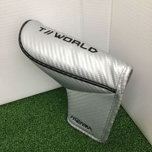 ☆未使用　HONMA ホンマ　ツアーワールド　TW747 純正パター　ピン型　ヘッドカバー 