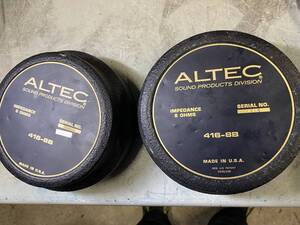 ALTEC ４１６－８B アルニコマグネット　部品どりに