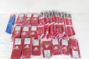 ① 未使用 adidas アディダス サッカーソックス (PUMA1足含む）24足 サイズ色々 まとめてセット 在庫品 デッドストック 7006071011