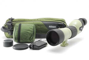 [極上美品] Nikon Field Scope II D=60 P 38XWF, 30XWF, 20XWF ニコン フィールドスコープ 望遠鏡 単眼鏡 NL-00452