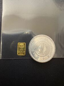 セール 純金 0.1ｇ インゴット GOLD 本物