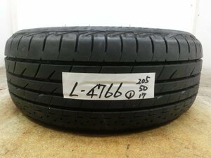 L-4766 溝あり 中古タイヤ ブリヂストン Playz PX-RV 205/50R17 92V (1本)