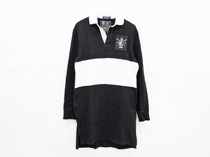 ◇【POLO RALPH LAUREN ポロ ラルフローレン】ワンピース ブラック×ホワイト XS