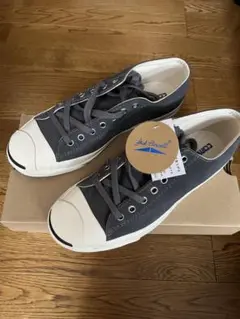 [未使用品] converse ジャックパーセル　スエード　チャコール　26cm