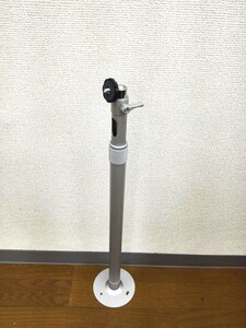 005■即納・未使用品　防犯カメラ用ブラケット　伸縮タイプ　アルミニウム製　★壁付け・天吊り・軒下