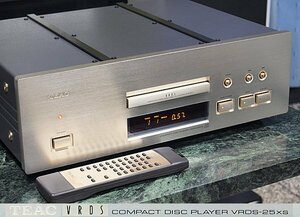 TEAC VRDS-25xs ♪世界に誇るVRDSメカ　銘機CDプレーヤー♪【メンテナンス・ケア済／美品】