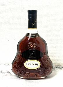 ★未開栓★Hennessy/ヘネシー XO コニャック ブランデー 黒キャップ クリアボトル 700ml A