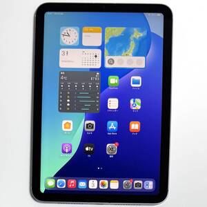 Apple SIMフリー iPad mini (第6世代) パープル 64GB MK8E3J/A Wi-Fi+Cellular バッテリー最大容量92% アクティベーションロック解除済