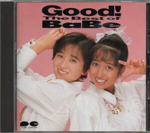 BaBe Good! ～ The Best of BaBe ～ ベスト 1987年盤 D32P-6194 近藤智子 二階堂ゆかり ベイブ グッド ベイヴ Live Ver. ×3曲