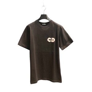 ディオール Dior × DANIEL ARSHAM ダニエル アーシャム 20SS CD LOGO TEE ロゴTシャツ 半袖 M 黒 ブラック 023J615C0554 ☆AA★ メンズ