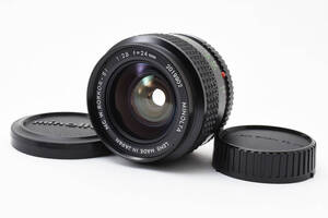 MINOLTA NewMC W.ROKKOR-SI 24mmF2.8 美品 和製Eimarit