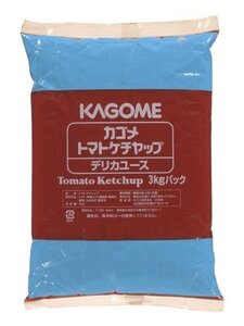 カゴメ トマトケチャップ デリカユース 3kg 3000g 業務用 大容量 レストラン用