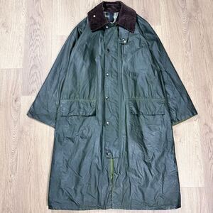 【デッドストック】C34 Vintage Barbour BURGHLEY ビンテージ バブアー バーレイ バーレー セージ