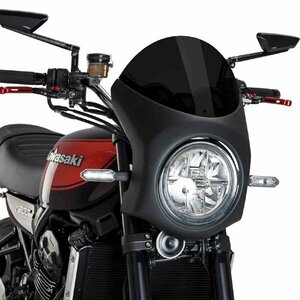 在庫あり Puig 9595F レトロフェアリング Kawasaki Z900RS (18-20) [ダークスモーク] プーチ