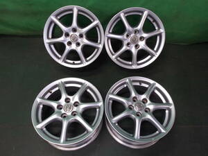 ☆　ホイール　4本　TOYOTA　トヨタ　17インチ　17×7J　+50　PCD114.3　5H　シルバー　エスティマ☆