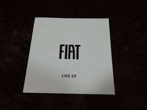 ☆ＦＩＡＴ／フィアット／モデルラインナップカタログ／他4種カタログ☆