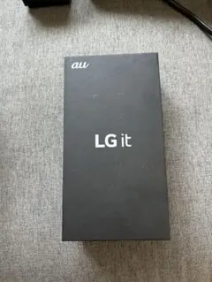 【新品未使用】LG it LGV36SWA 新品未使用　パールホワイト