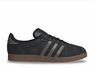 adidas Originals Gazelle GORE-TEX "Core Black/Utility Gray/Gum" 24.5cm JR2727