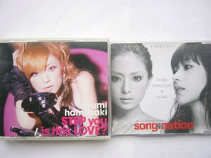  浜崎あゆみ セット/AYUMI HAMASAKI＆KEIKO「a song is born」＋ 「STEP you/is this LOVE?」CD+DVD