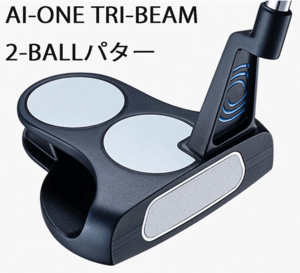 新品■オデッセイ■2024.5■AI-ONE TRI-BEAM■2-BALL CH:クランクネック■34.0■AIインサートでボールスピードの低下を抑制■正規品