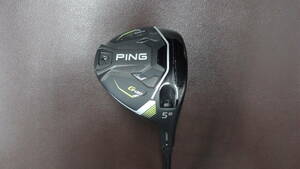 中古★税込　ピン　G430 MAX　フェアウェイウッド　#5　18°　PING TOUR 2.0 BLACK 65　硬さS 　ヘッドカバー付　　