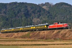 【レア】鉄道 デジ 写真 画像 山陰本線 DD51 サロンカーなにわ　出雲　2