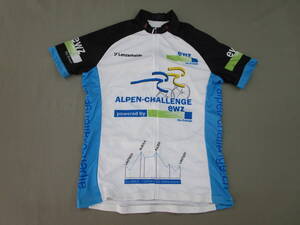 W.24.D.24　CIJ　★送料230円定額☆　サイクリングジャージ　ALPEN CHALLENGE　LEVECO　XL　カラー　USED　☆