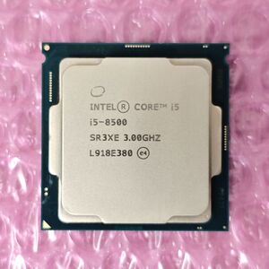 @K187 intel 第8世代CPU 良品 Core i5-8500 バルク品/6C6T/3.00Ghz~4.10Ghz/TDP65W/動作確認済み