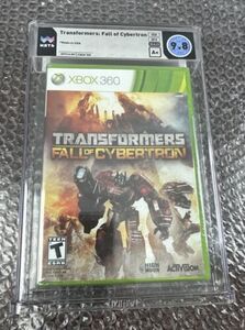 Transformers Fall of Cybertron - Microsoft Xbox 360 Brand New WATA 9.8 A+ Sealed 海外 即決