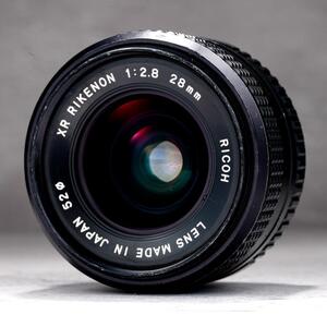 【富岡光学製】動作◎ リコー XR RIKENON 28mm f2.8 106