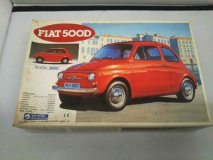 箱傷み汚れ有り 現状品 グンゼ産業 FIAT 500D 1/24 フィアット プラモデル